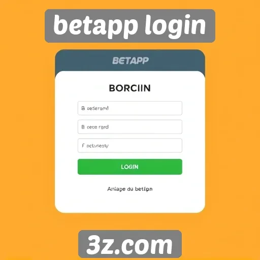 Análise da interface do usuário do site betapp login